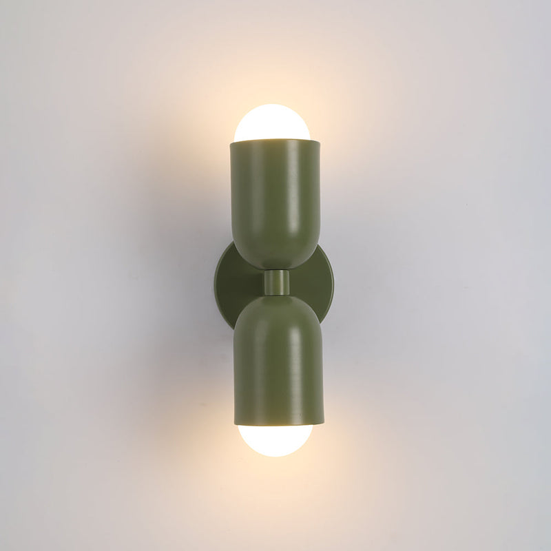 Kira Two-Tone Double-Head Wall Sconce