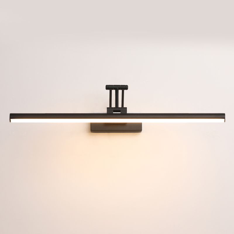 Volo Applique Murale Linéaire Réglable Simple Noir/Blanc. Chambre - Neutralighting