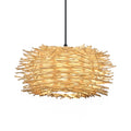 Aléria - Nest Rattan Pendant Light