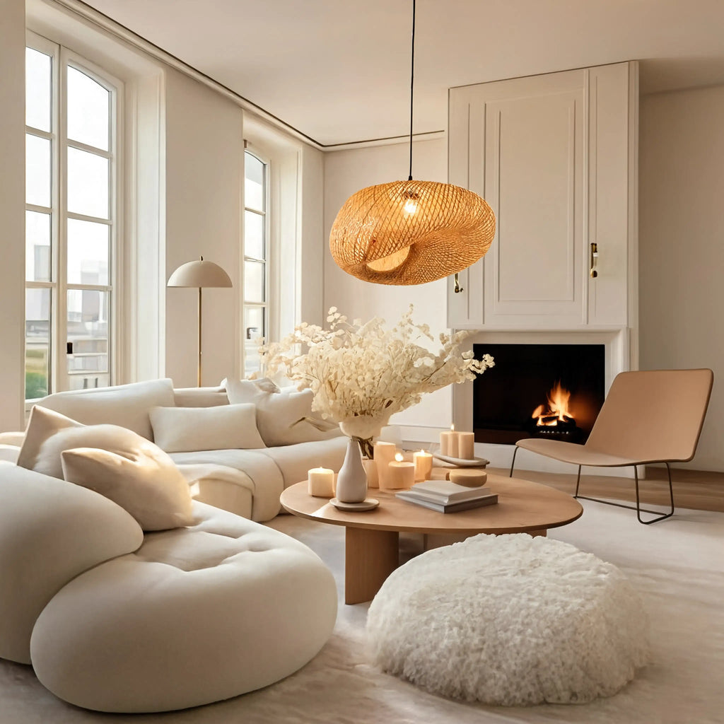 Triton - Rattan Ball pendant Light