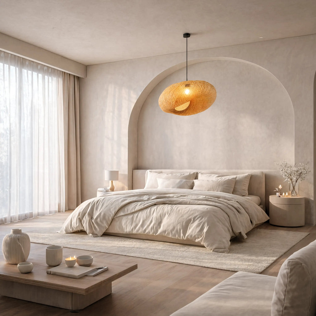 Triton - Rattan Ball pendant Light