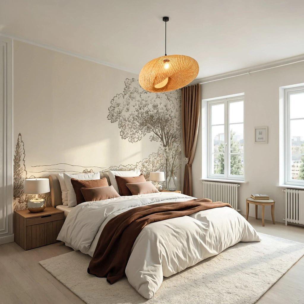 Triton - Rattan Ball pendant Light