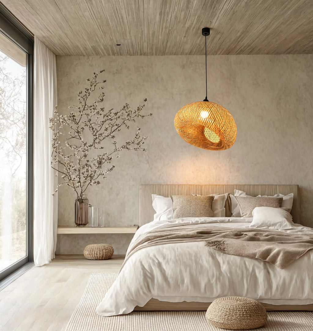 Triton - Rattan Ball pendant Light