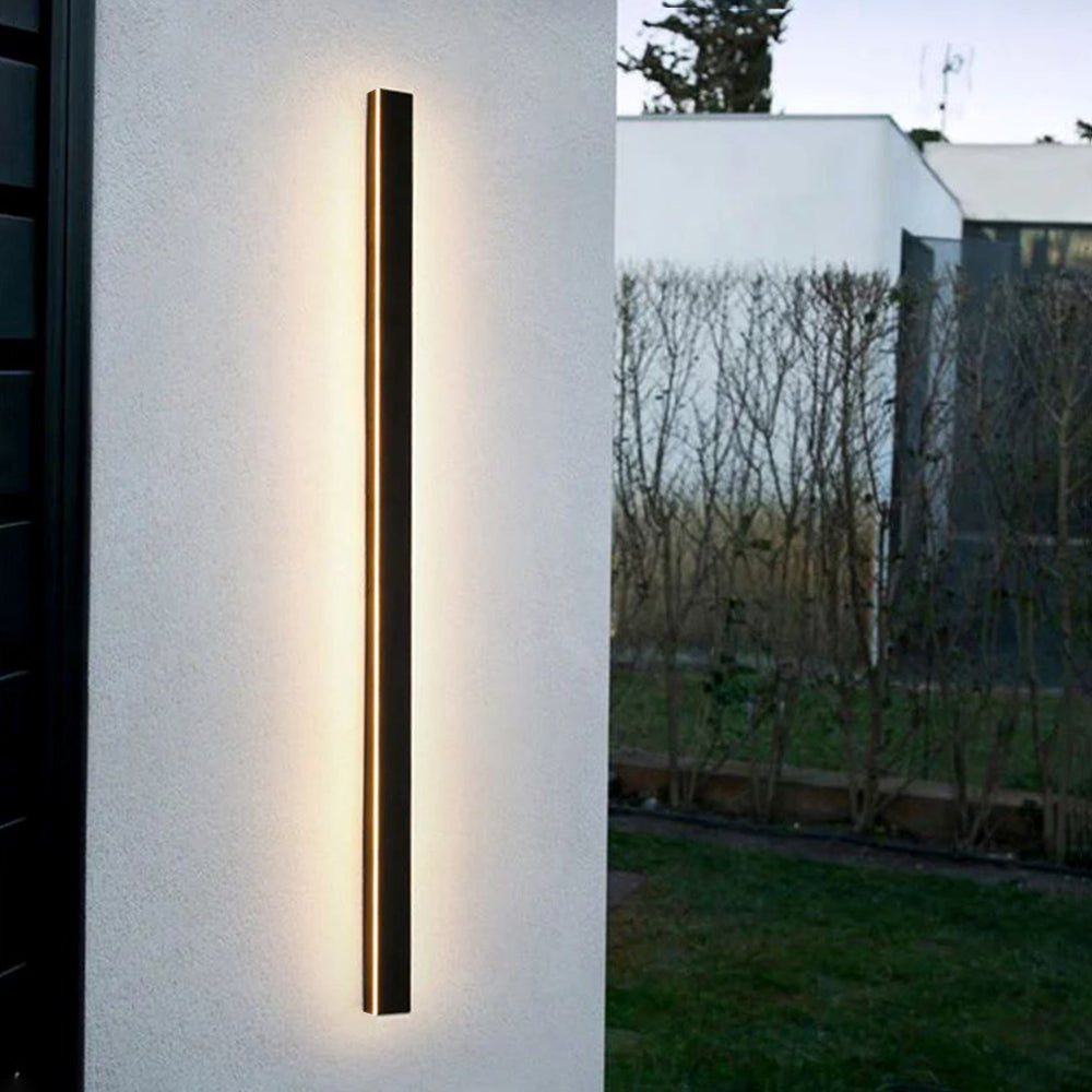 Elune Applique Murale Extérieur LED Étanche Minimaliste Métal Cour - Neutralighting