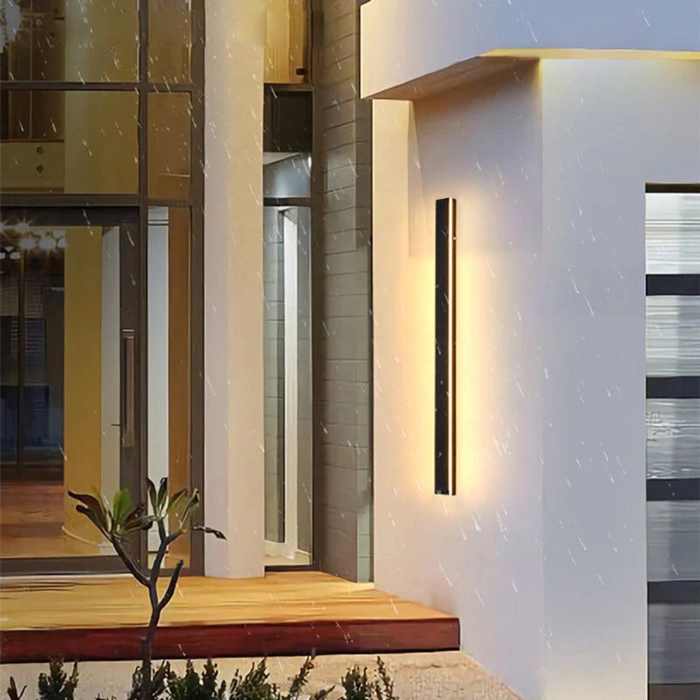 Elune Applique Murale Extérieur LED Étanche Minimaliste Métal Cour - Neutralighting