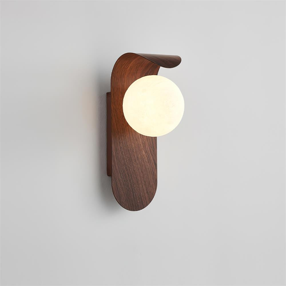 Exuro Applique Murale Intérieure en Bois / Noyer - Neutralighting