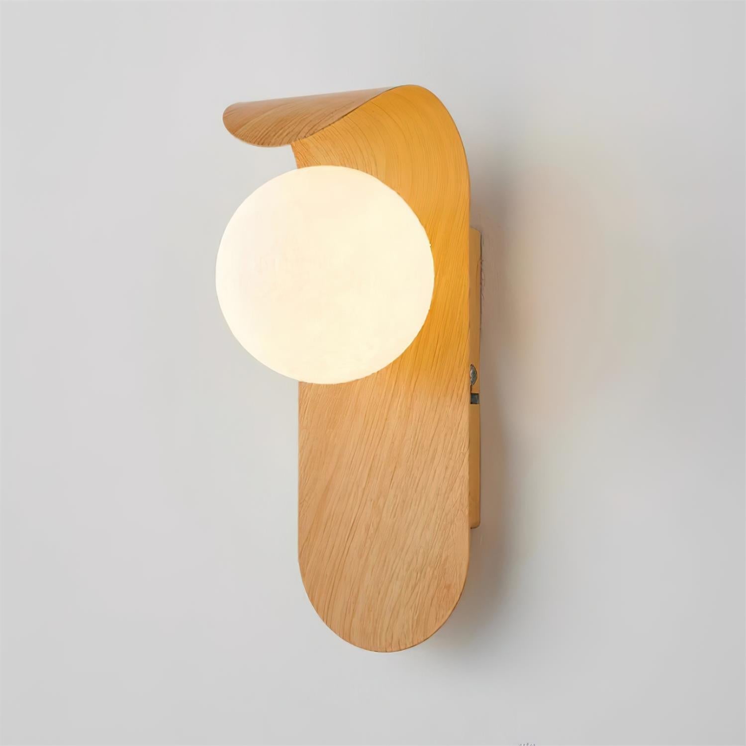 Exuro Applique Murale Intérieure en Bois / Noyer - Neutralighting