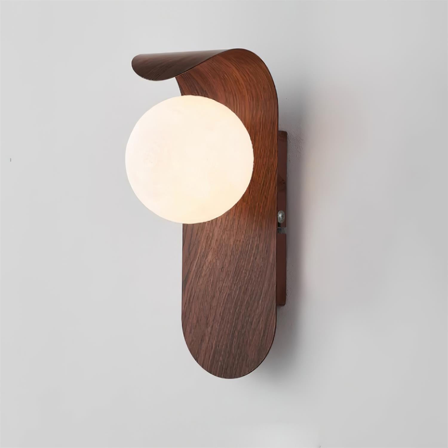 Exuro Applique Murale Intérieure en Bois / Noyer - Neutralighting
