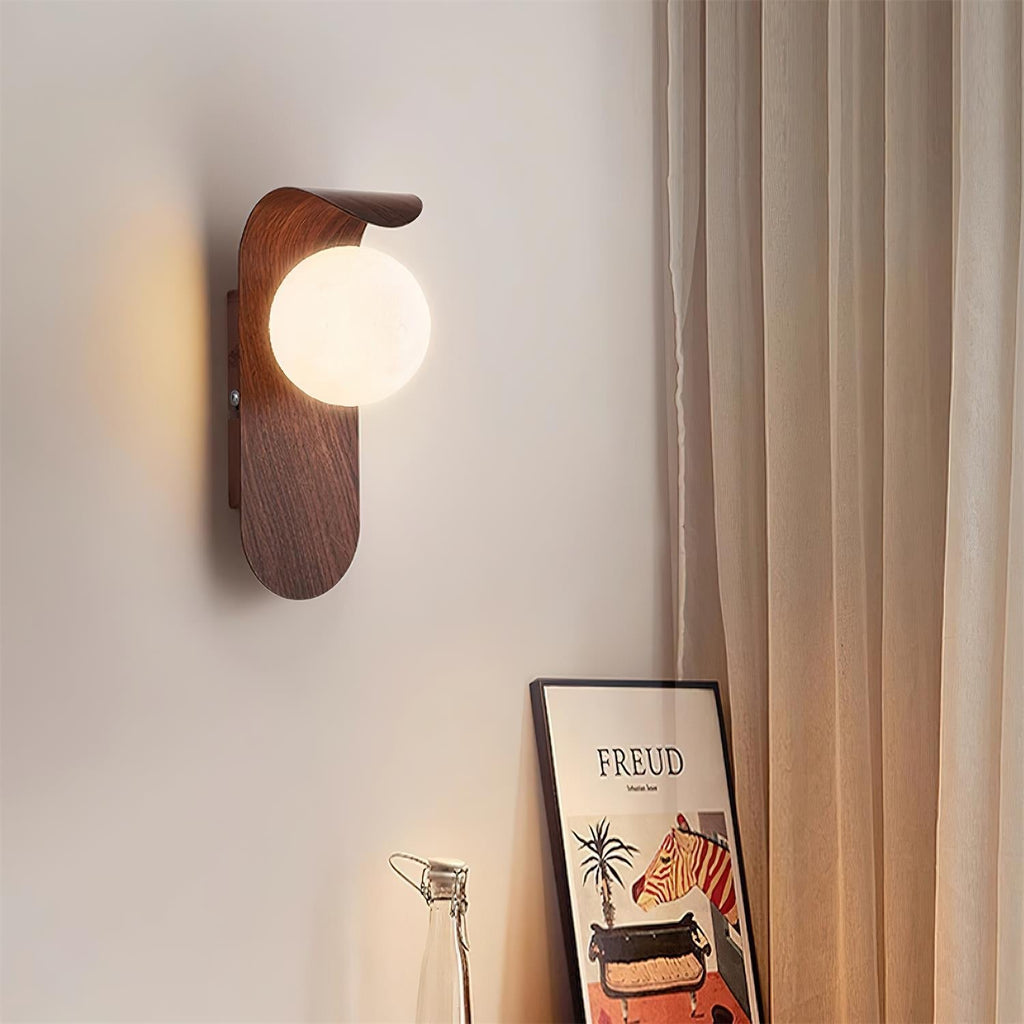 Exuro Applique Murale Intérieure en Bois / Noyer - Neutralighting