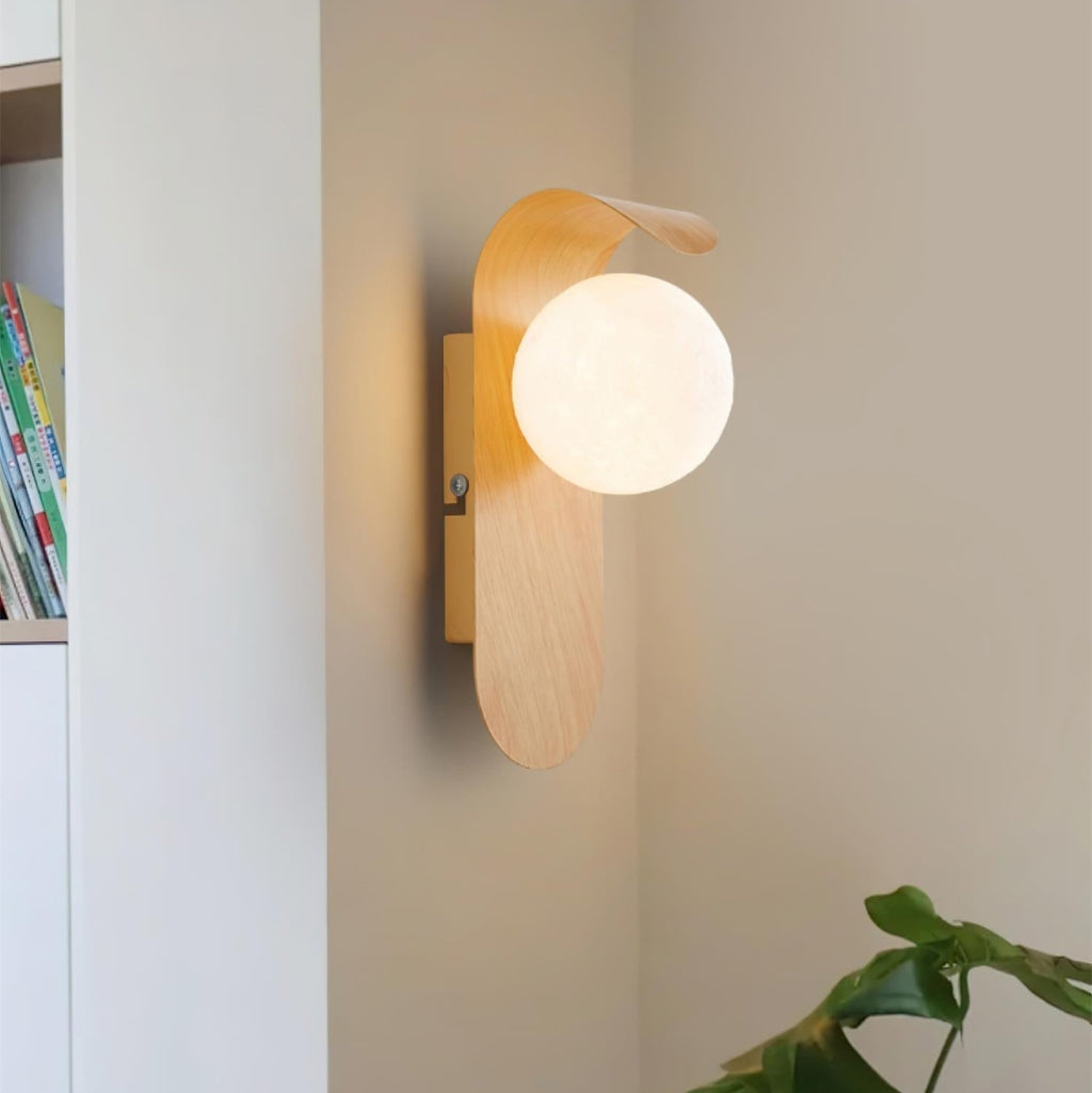 Exuro Applique Murale Intérieure en Bois / Noyer - Neutralighting