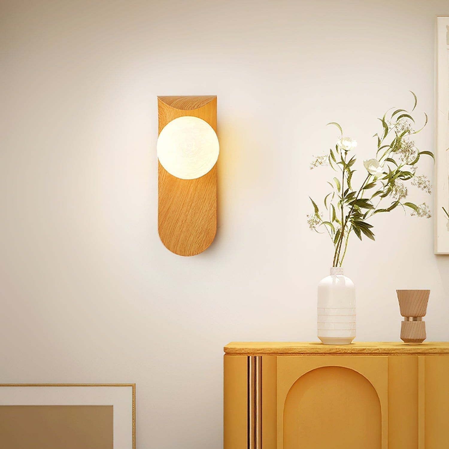 Exuro Applique Murale Intérieure en Bois / Noyer - Neutralighting
