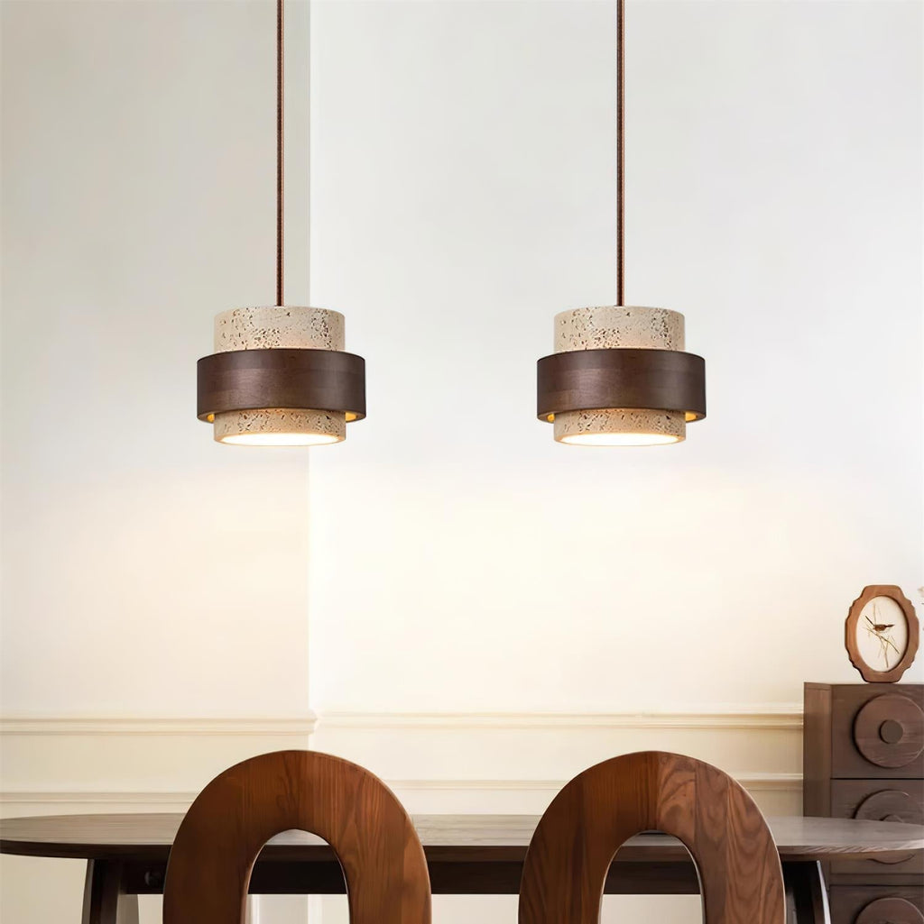 Perra Suspension Travertin - Neutralighting