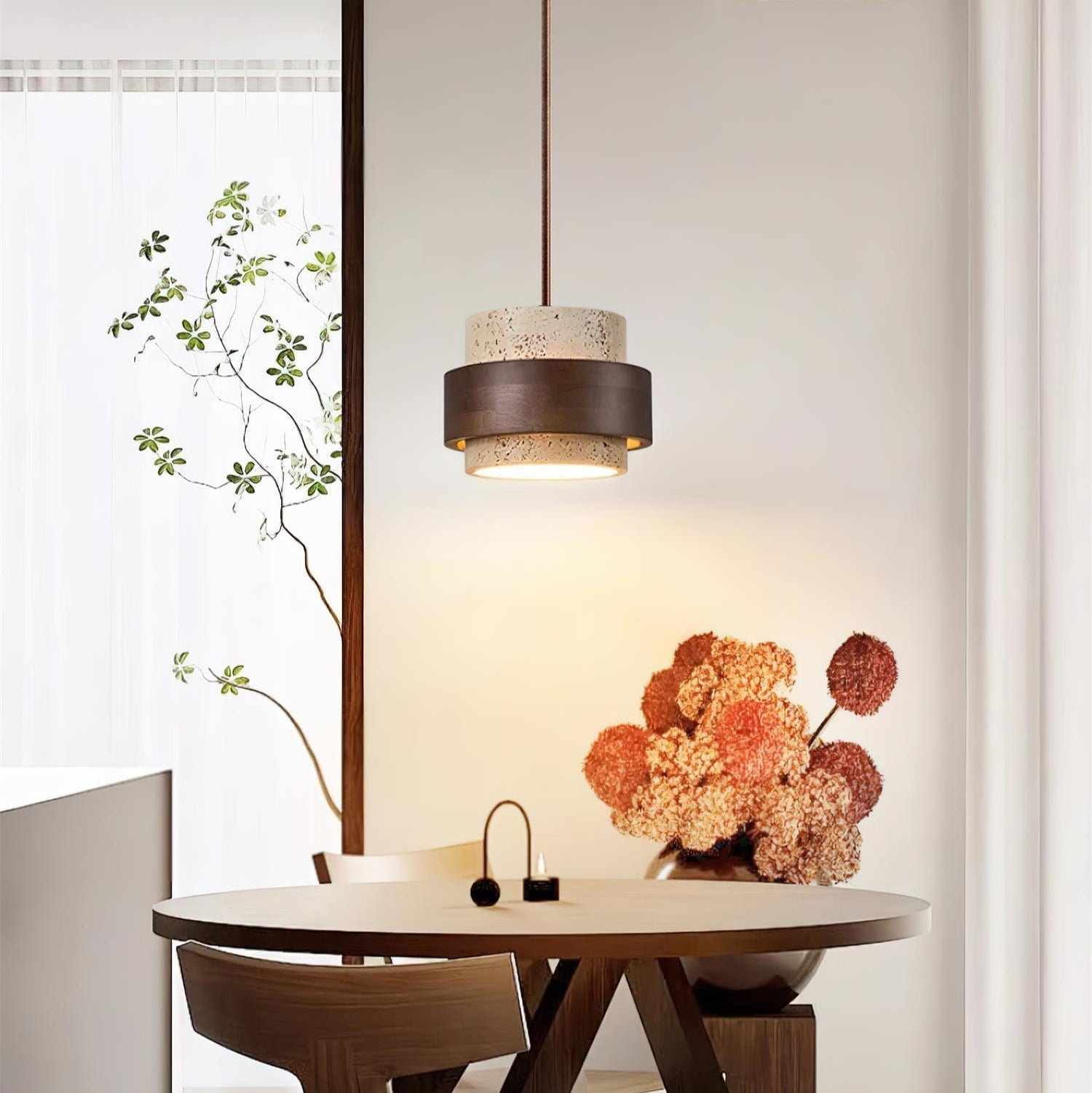 Perra Suspension Travertin - Neutralighting