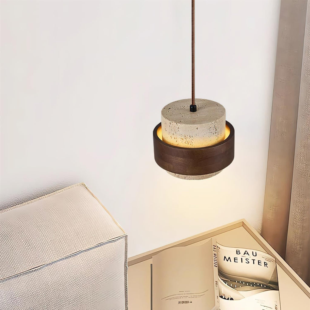 Perra Suspension Travertin - Neutralighting