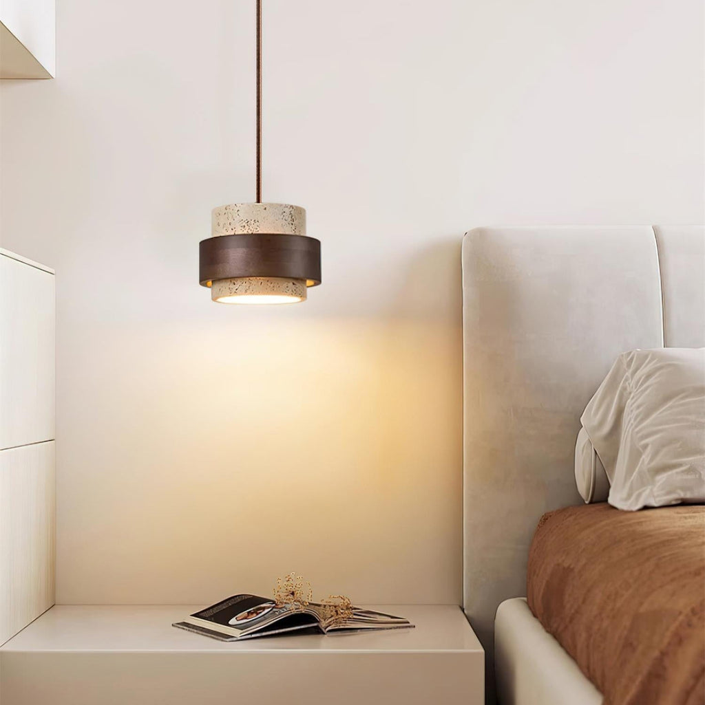 Perra Suspension Travertin - Neutralighting
