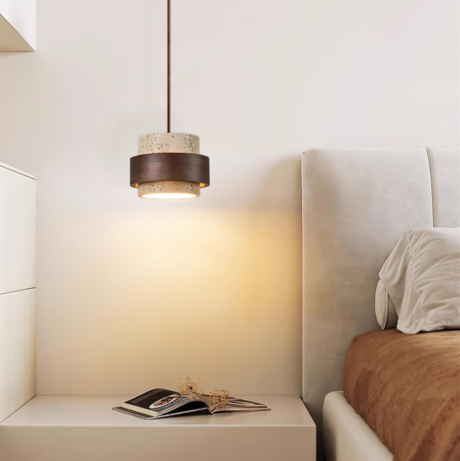 Perra Suspension Travertin - Neutralighting