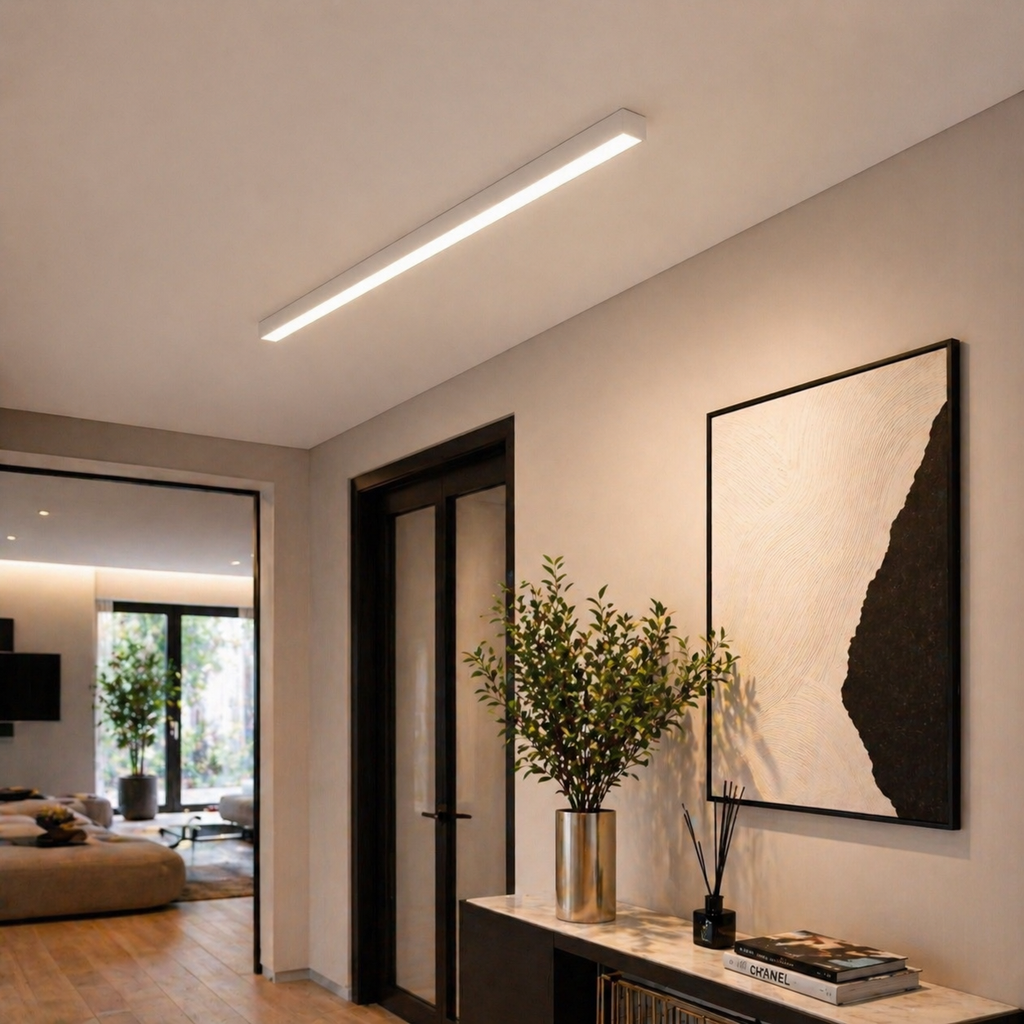 Sleek Linear LED Bar Ceiling Light