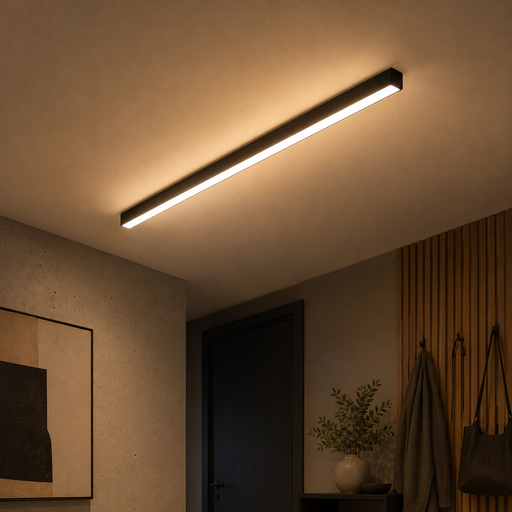 Sleek Linear LED Bar Ceiling Light