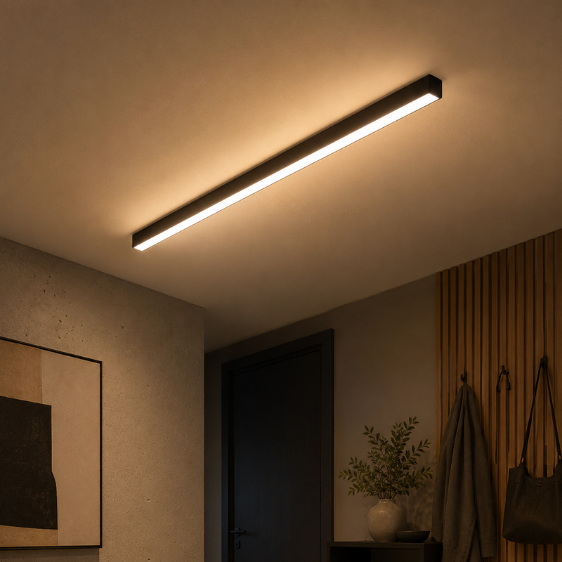 Sleek Linear LED Bar Ceiling Light