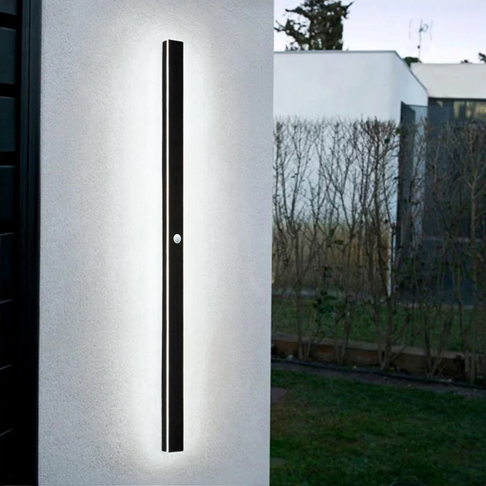 Elune Applique Murale Extérieur LED Étanche Minimaliste Métal Cour - Neutralighting