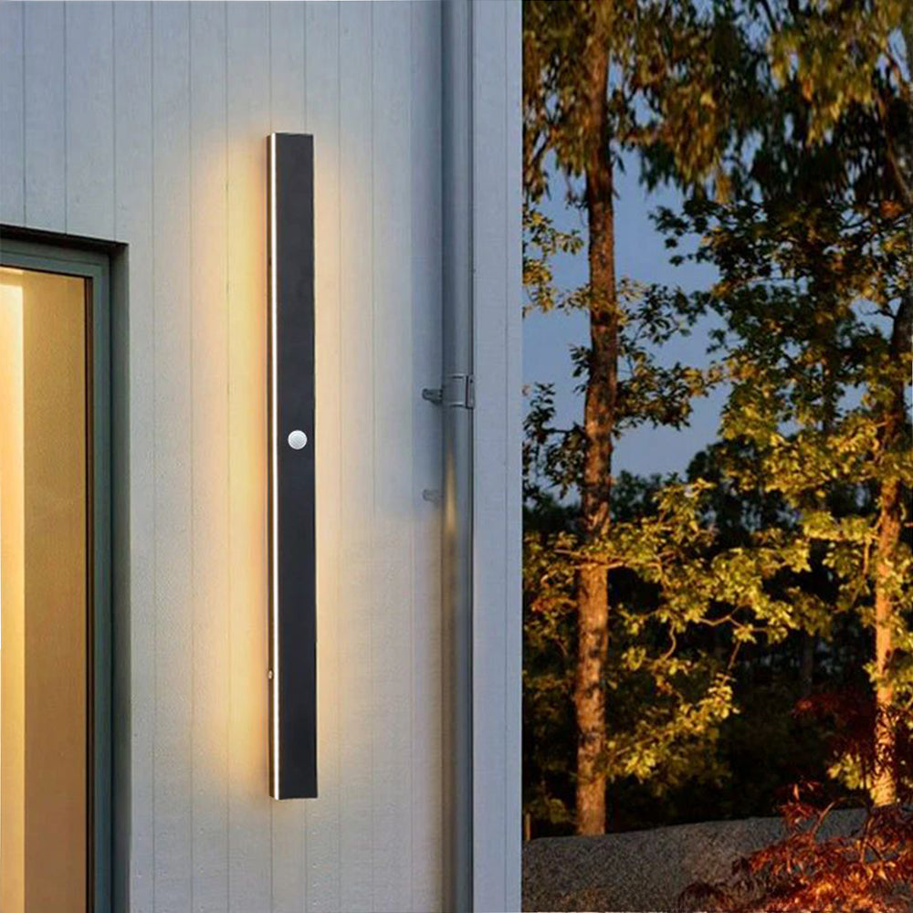 Elune Applique Murale Extérieur LED Étanche Minimaliste Métal Cour - Neutralighting