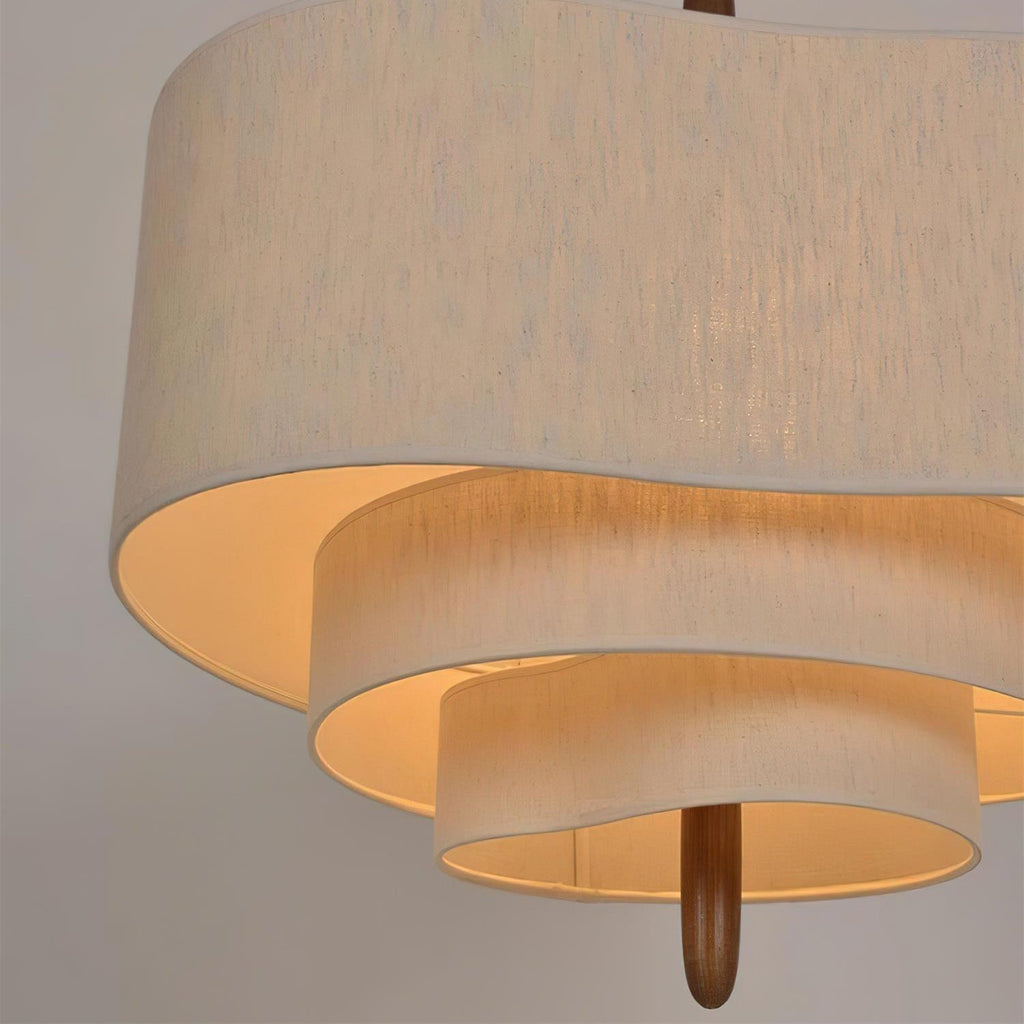 Ophel Lampe Suspendue en Tissu Vert - Neutralighting