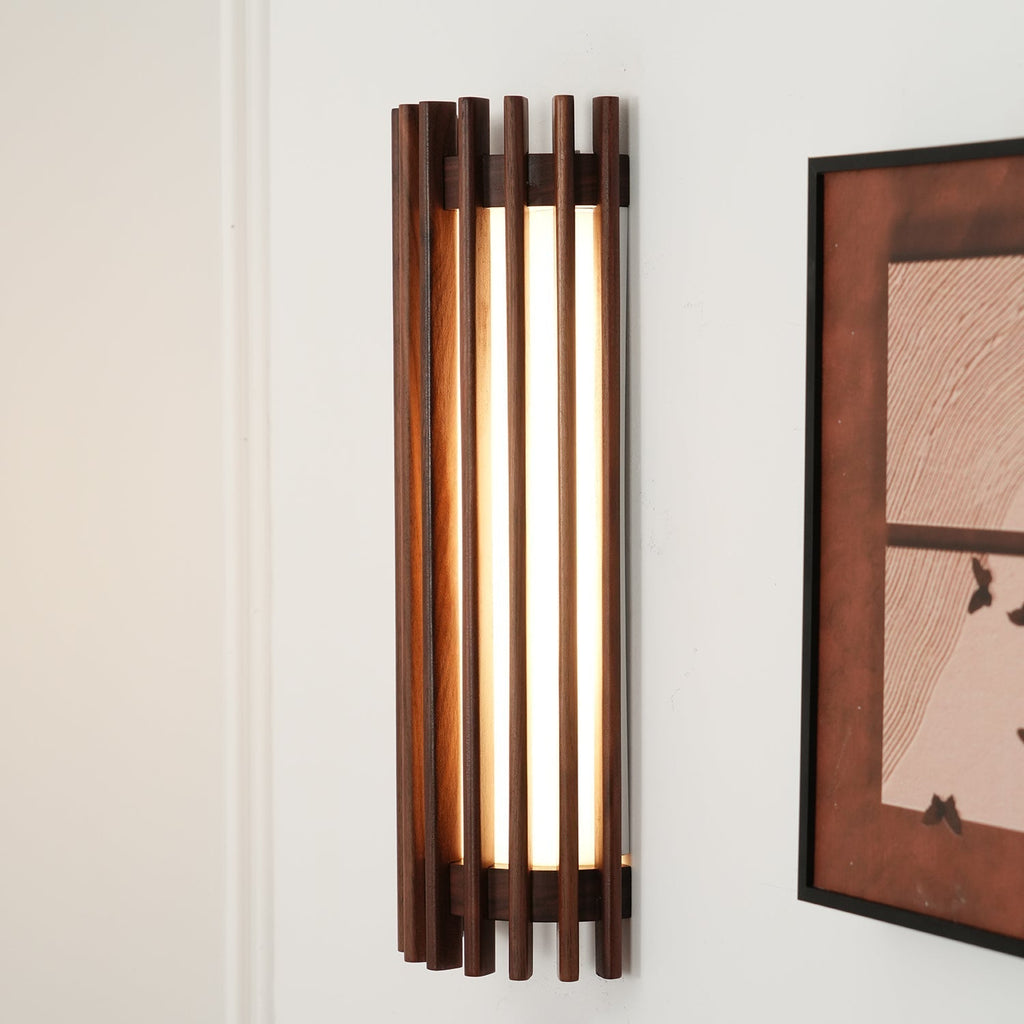 Neyra Applique Murale Intérieure en Noyer - Neutralighting