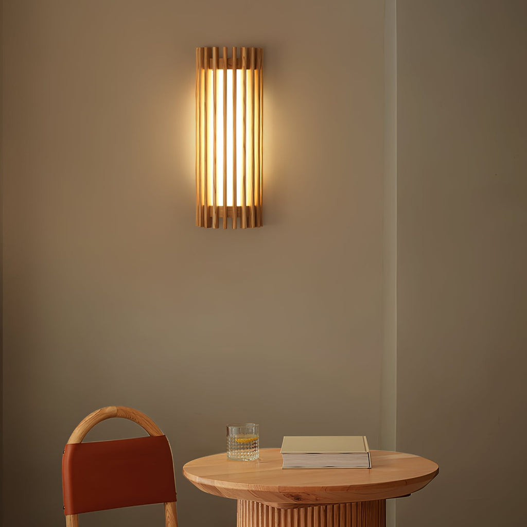 Neyra Applique Murale Intérieure en Noyer - Neutralighting