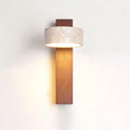 Jovan Applique Murale en Travertin & Bois - Neutralighting