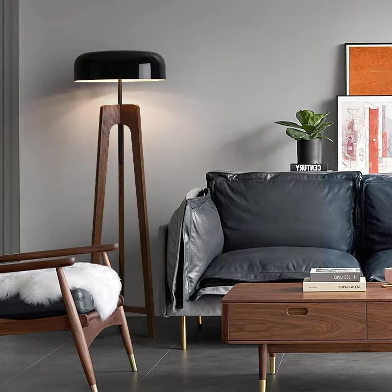 Designer Wooden Floor Lamp