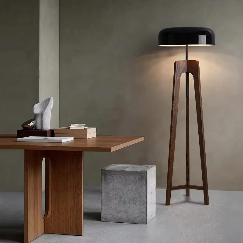 Designer Wooden Floor Lamp