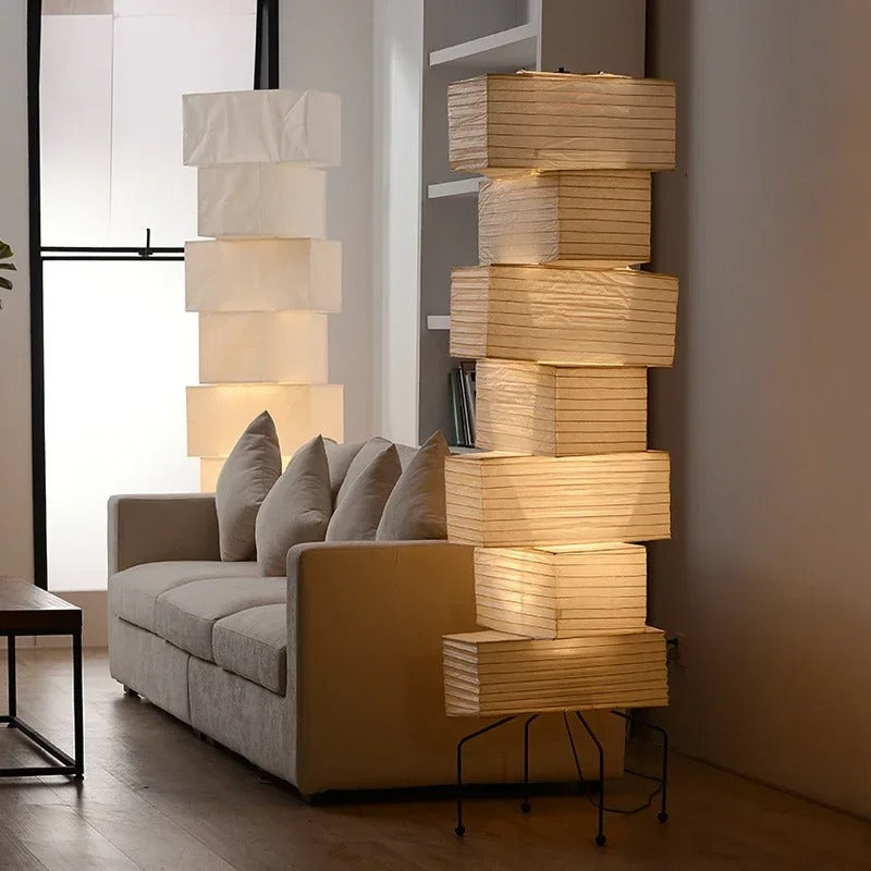 Japanese Paper Floor Lamp