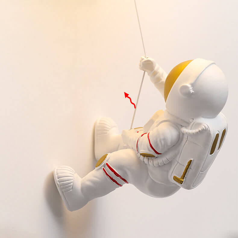 Astronaut Wall-Mounted Bedside Lamp
